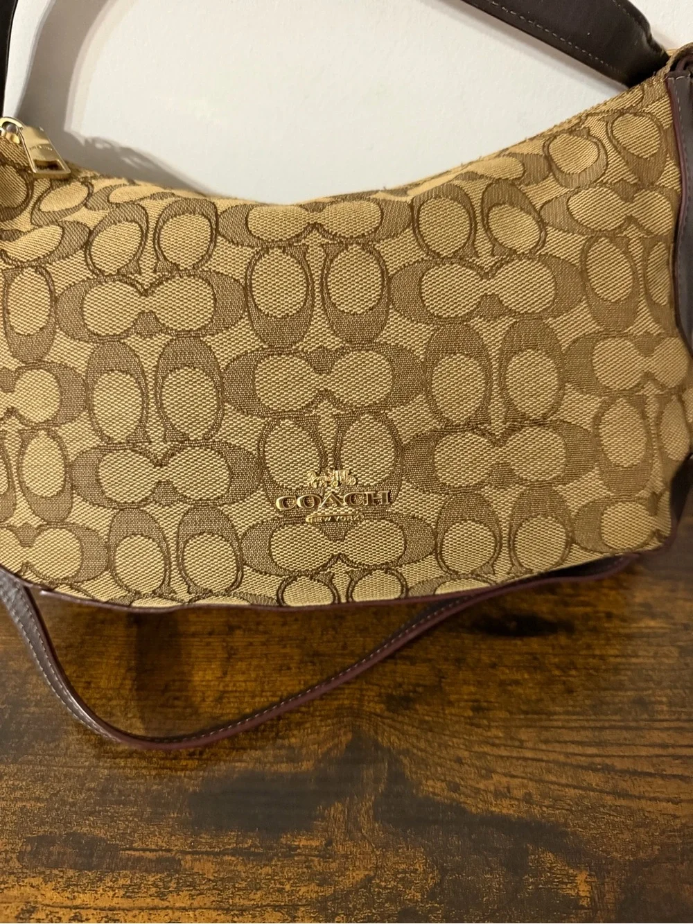 Coach Signature Canvas Crossbody/Shoulder Bag (Style No. A1880-37584)